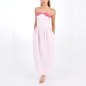 Fanm Mon LORR EMBROIDERED MIDI DRESS